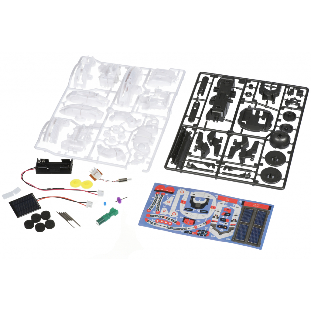 Конструктор Same Toy Робот-конструктор Космічний флот 7 в 1 на сонячній батареї (2117UT) - зображення 4