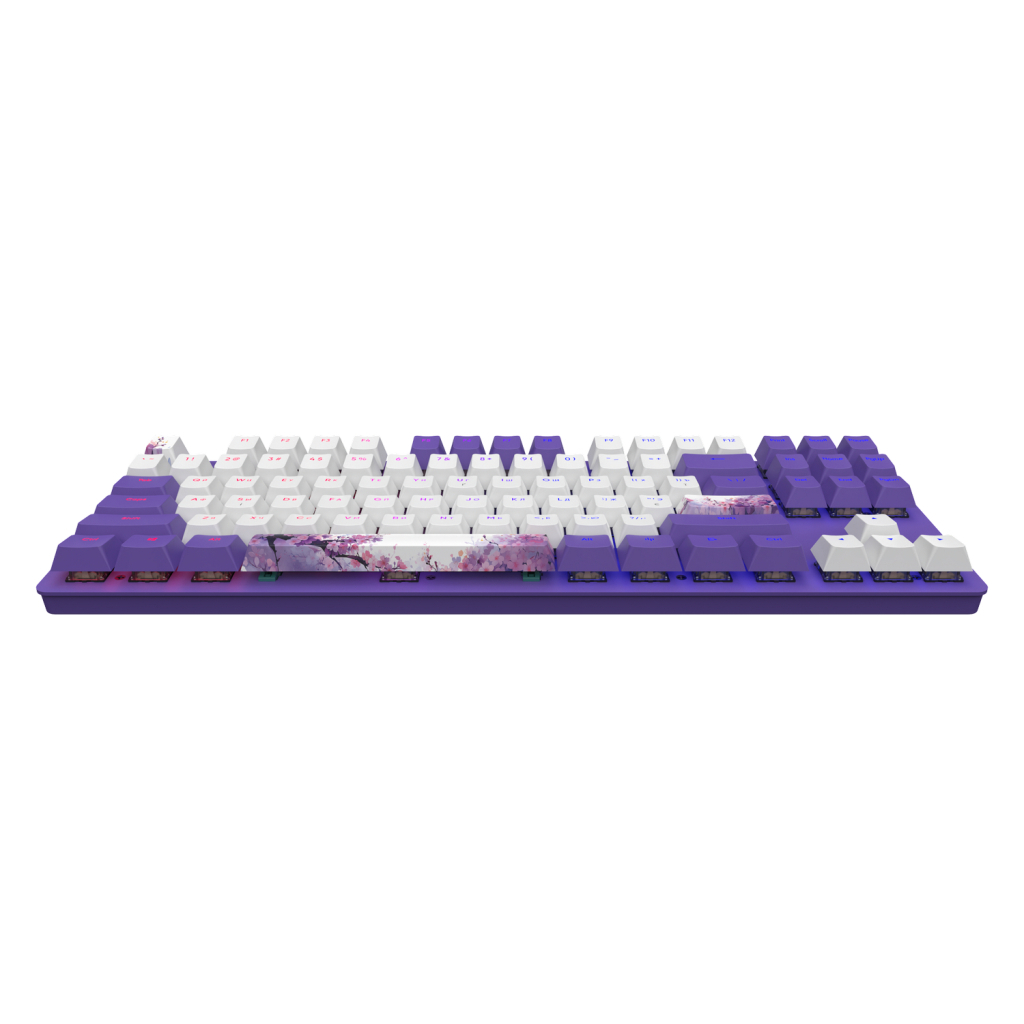 Клавіатура Dark Project One 87 Violet Horizons ABS RGB Mech G3MS Sapphire USB Violet/White (DPO87_GSH_DPUP_ANSI_UA) - зображення 3