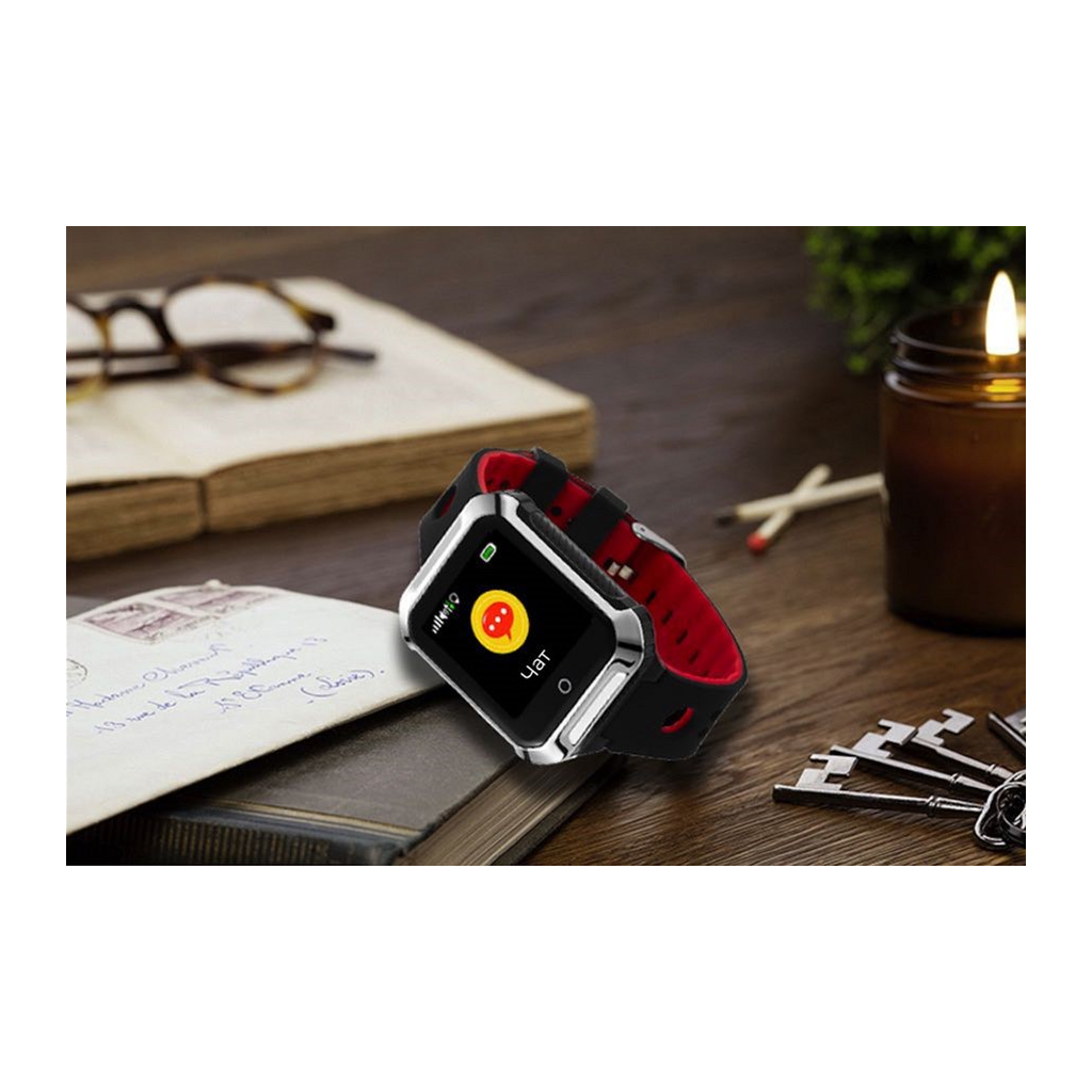 Смарт годинник-телефон GoGPS М02 Black з GPS трекером (M02BK) - зображення 3