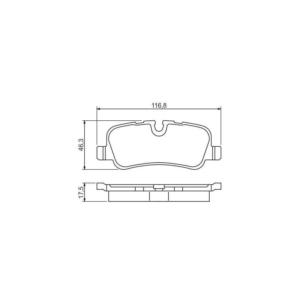 Гальмівні колодки Bosch 0 986 494 148 - зображення 2