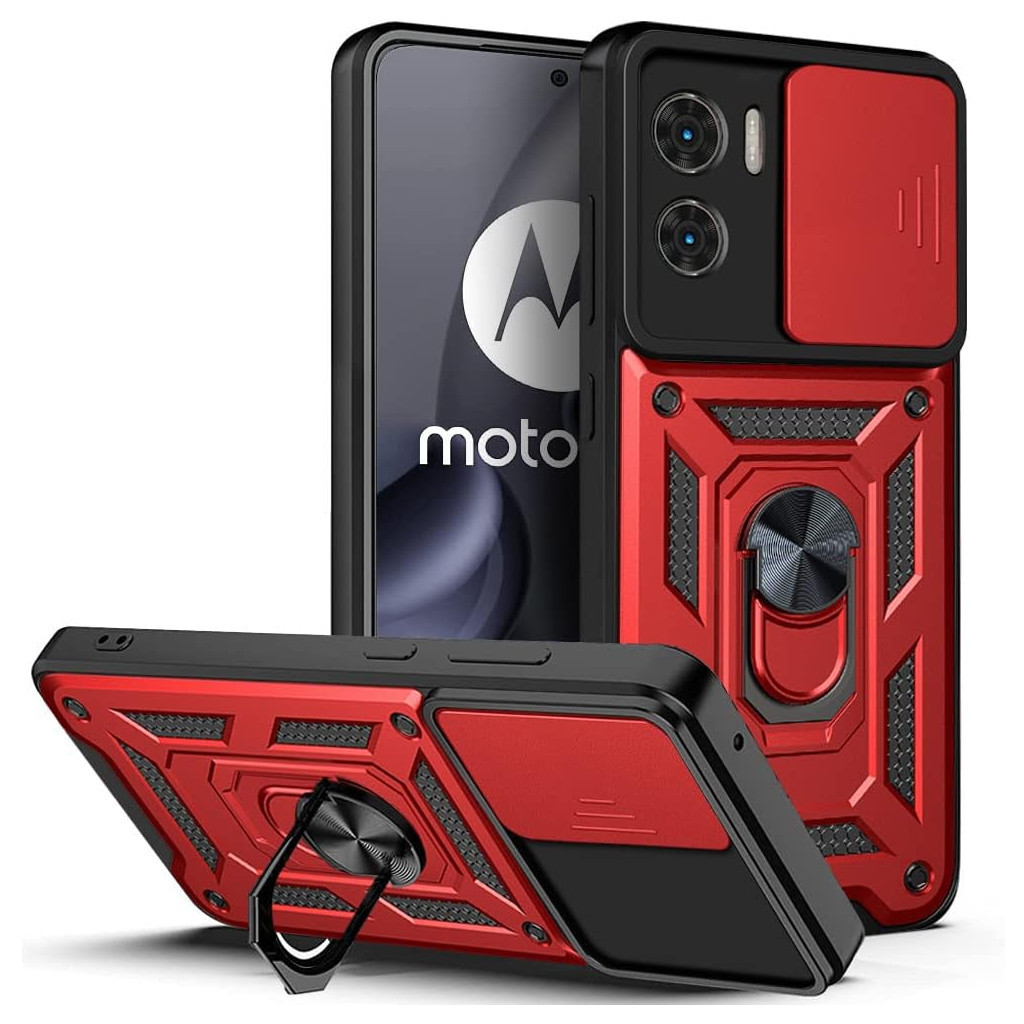 Чохол до мобільного телефона BeCover Military Motorola Moto E22/E22i Red (709981) - зображення 7