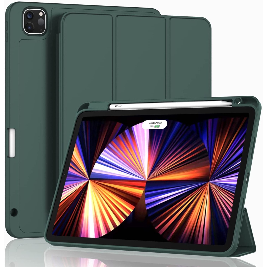 Чохол до планшета BeCover Direct Charge Pencil Apple iPad Pro 11 2020/2021/2022 Dark Green (709651) - зображення 2
