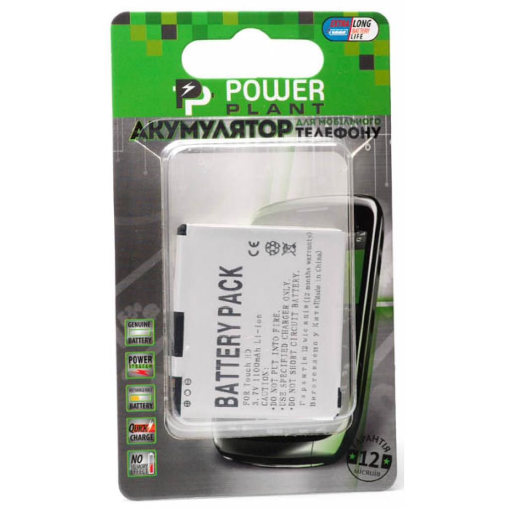 Акумуляторна батарея PowerPlant HTC BLAC160 (Blackstone, T8282, Touch HD) (DV00DV6157) - зображення 1