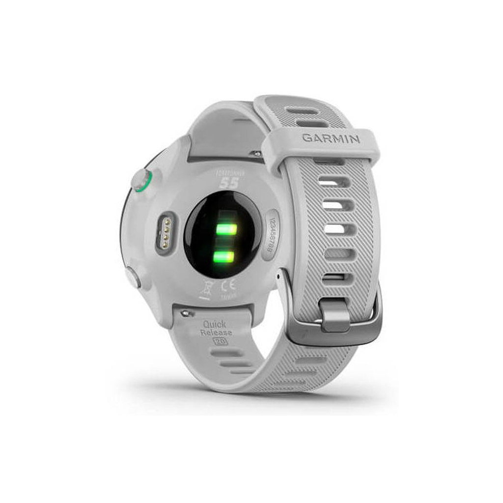 Смарт-годинник Garmin Forerunner 55, Whitestone, GPS (010-02562-11) - зображення 8