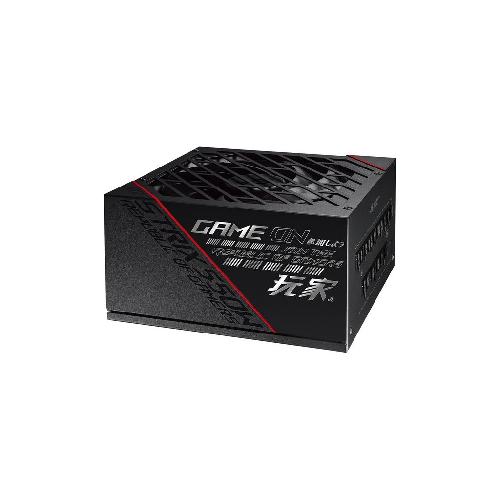 Блок живлення ASUS ROG STRIX (550W), >90, 80+ Gold, 135mm, 1xMB 24pin(20+4), 2xCPU 8pin(4+4), 3xMolex, 8xSATA, 2xP (90YE00A2-B0NA00) - зображення 7