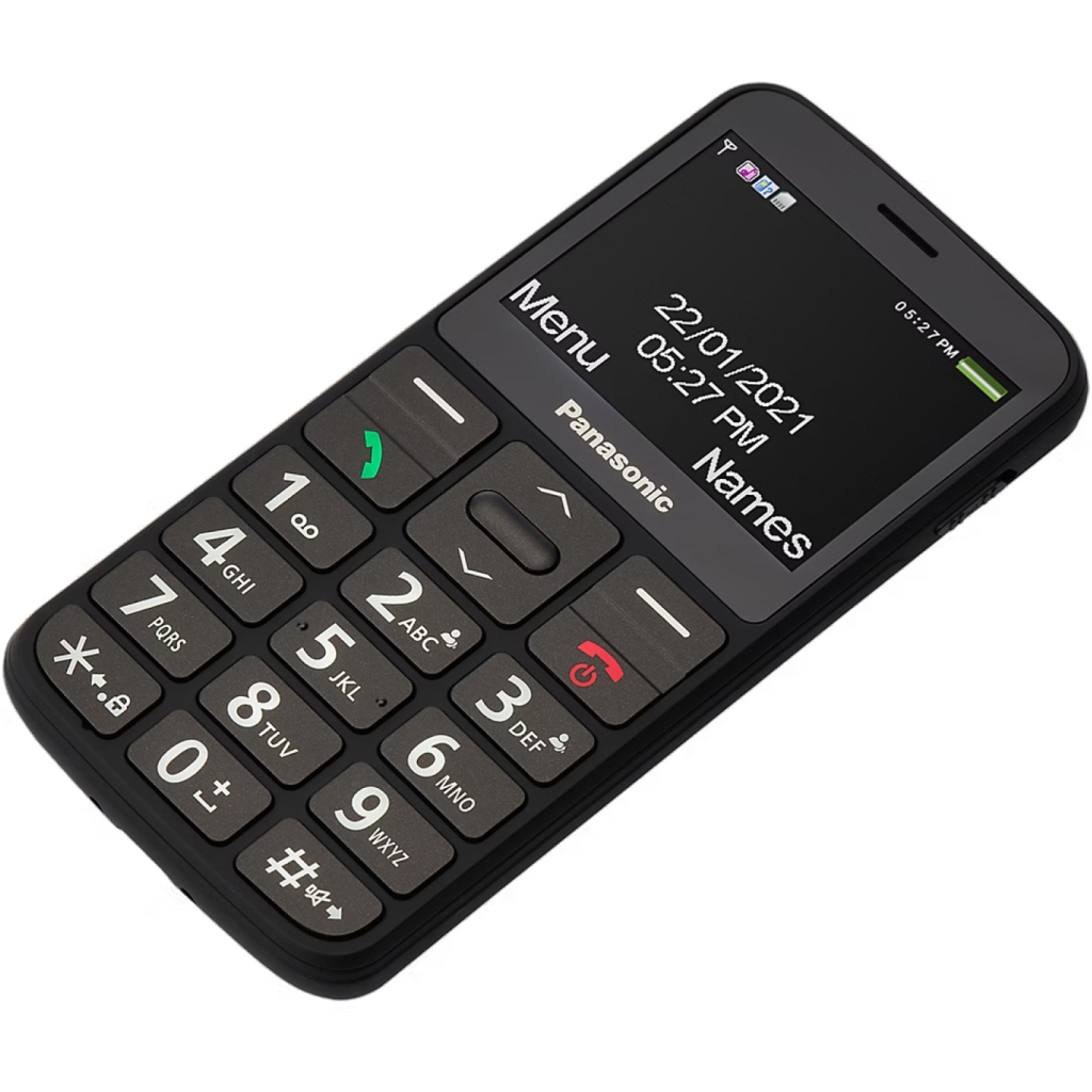 Мобільний телефон Panasonic KX-TU160 Black (KX-TU160EXB) - зображення 7