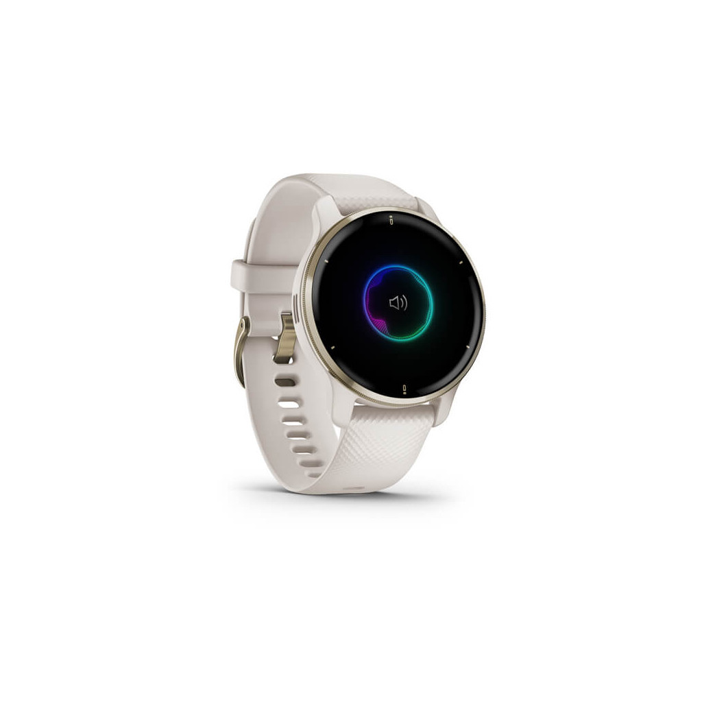 Смарт-годинник Garmin Venu 2 Plus, Ivory + Cream Gold, GPS (010-02496-12) - зображення 3