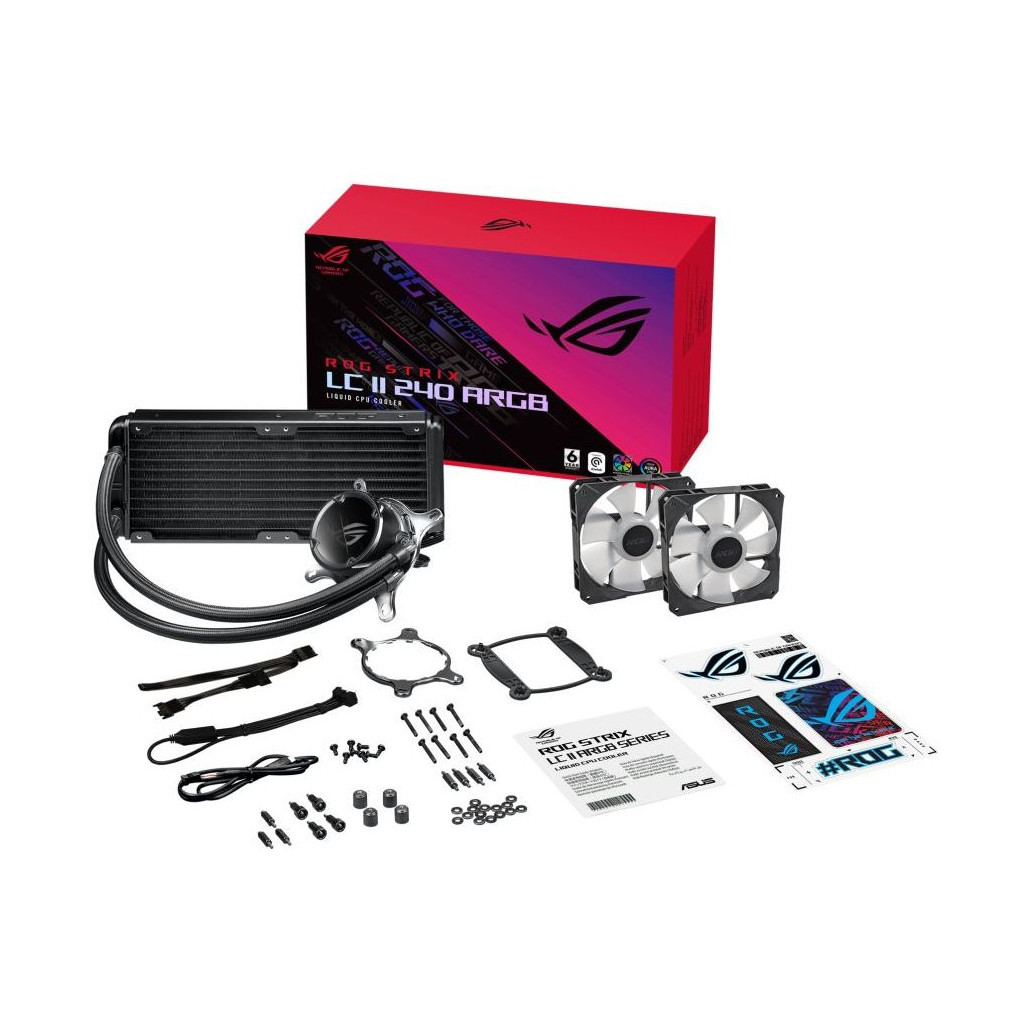 Система рідинного охолодження ASUS ROG-STRIX-LC-II-240 ARGB - зображення 5