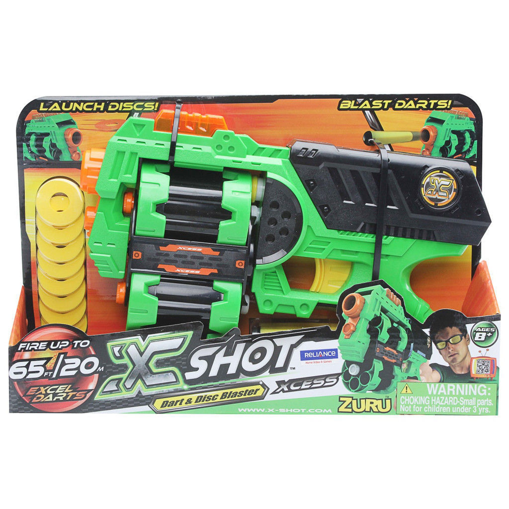Іграшкова зброя Zuru X-Shot Скорострільний бластер Xcess (3622) - зображення 2
