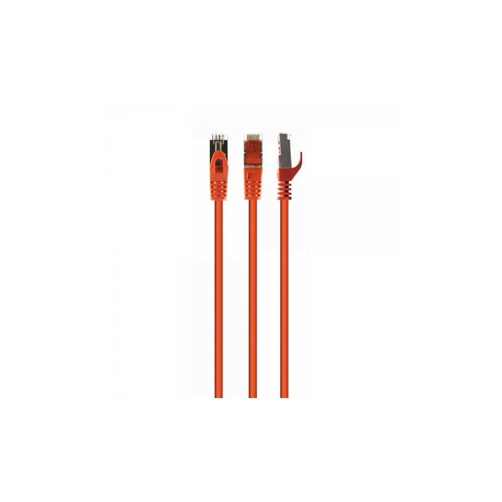 Патч-корд Cablexpert 1.5м S/FTP Cat 6A CU LSZH orange (PP6A-LSZHCU-O-1.5M) - зображення 1