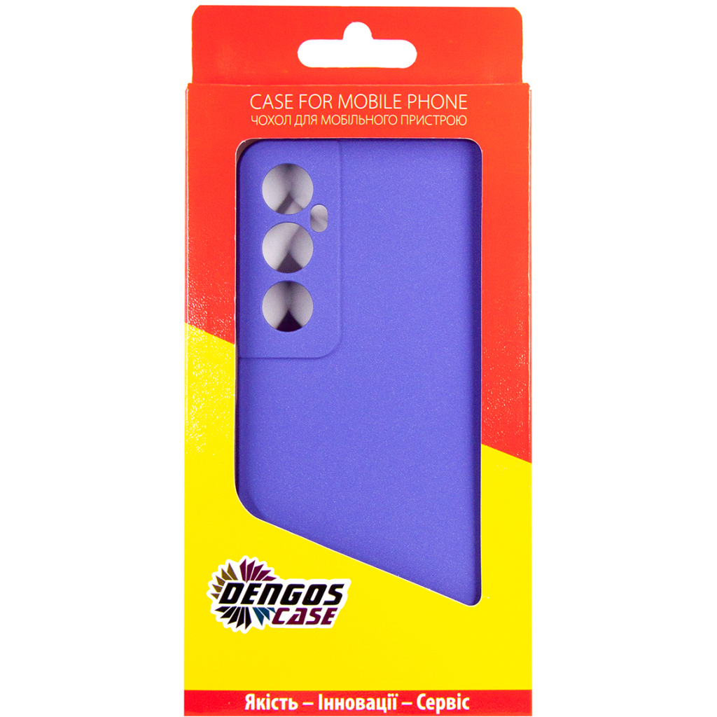 Чохол до мобільного телефона Dengos Carbon Realme C65 (purple) (DG-TPU-CRBN-198) - зображення 5