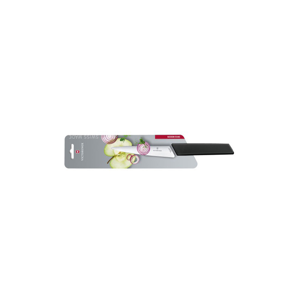 Кухонний ніж Victorinox Swiss Modern 15 см Black (6.9013.15B) - зображення 4
