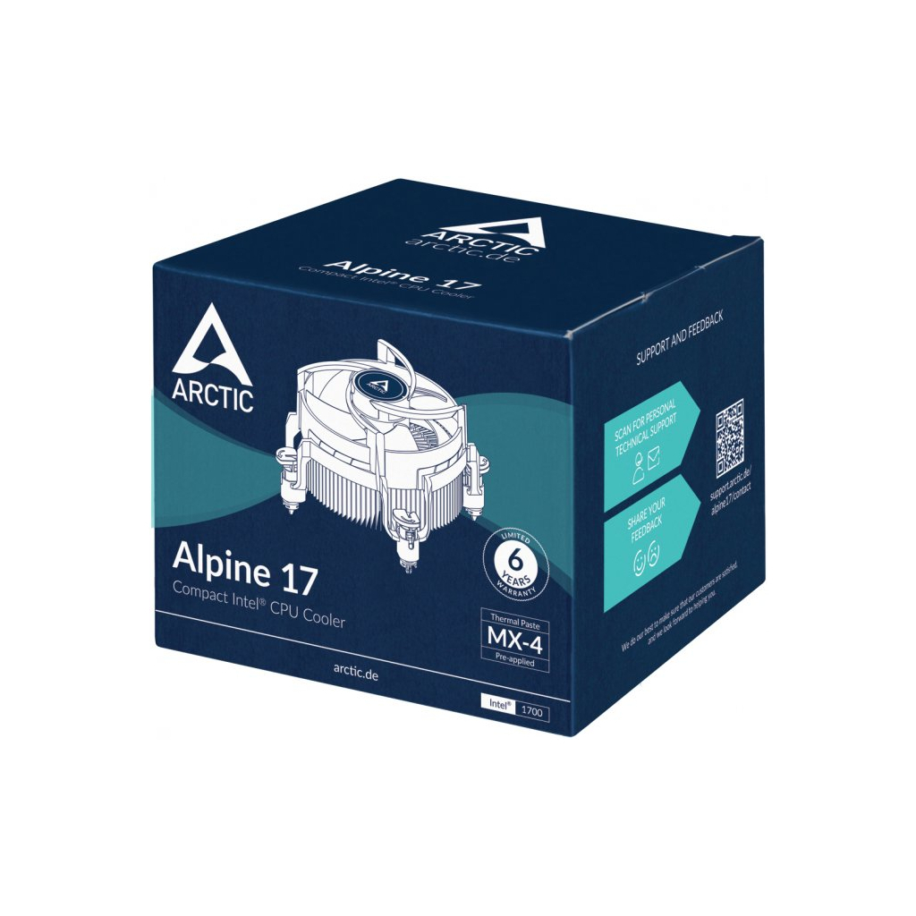 Кулер до процесора Arctic Alpine 17 (ACALP00040A) - зображення 7