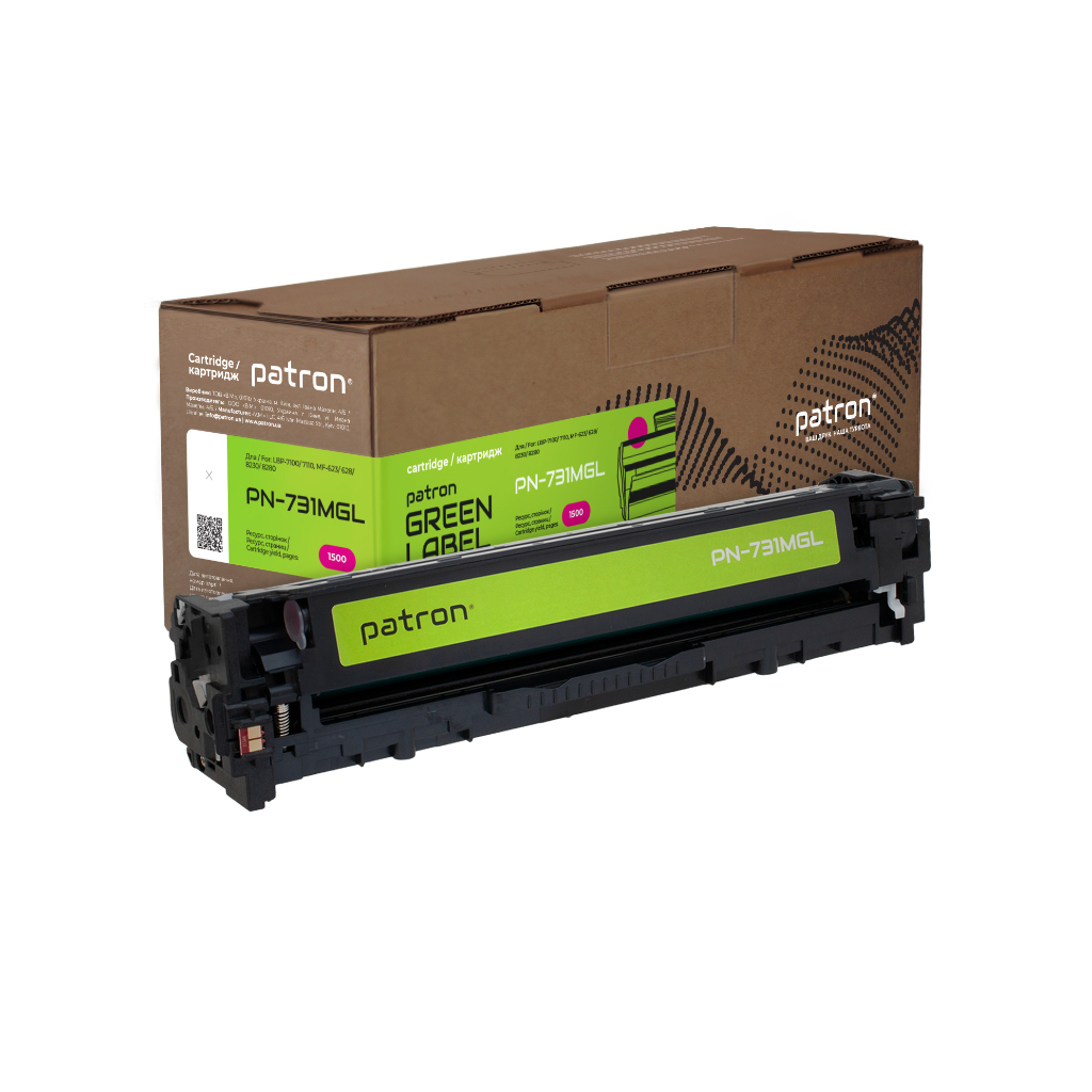 Картридж Patron Canon 731 Green Label, magenta (PN-731MGL) - зображення 1