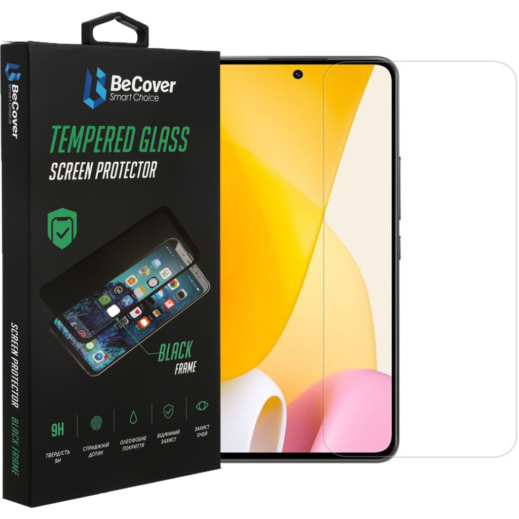Скло захисне BeCover Xiaomi 12 Lite 3D Crystal Clear Glass (708559) - зображення 1