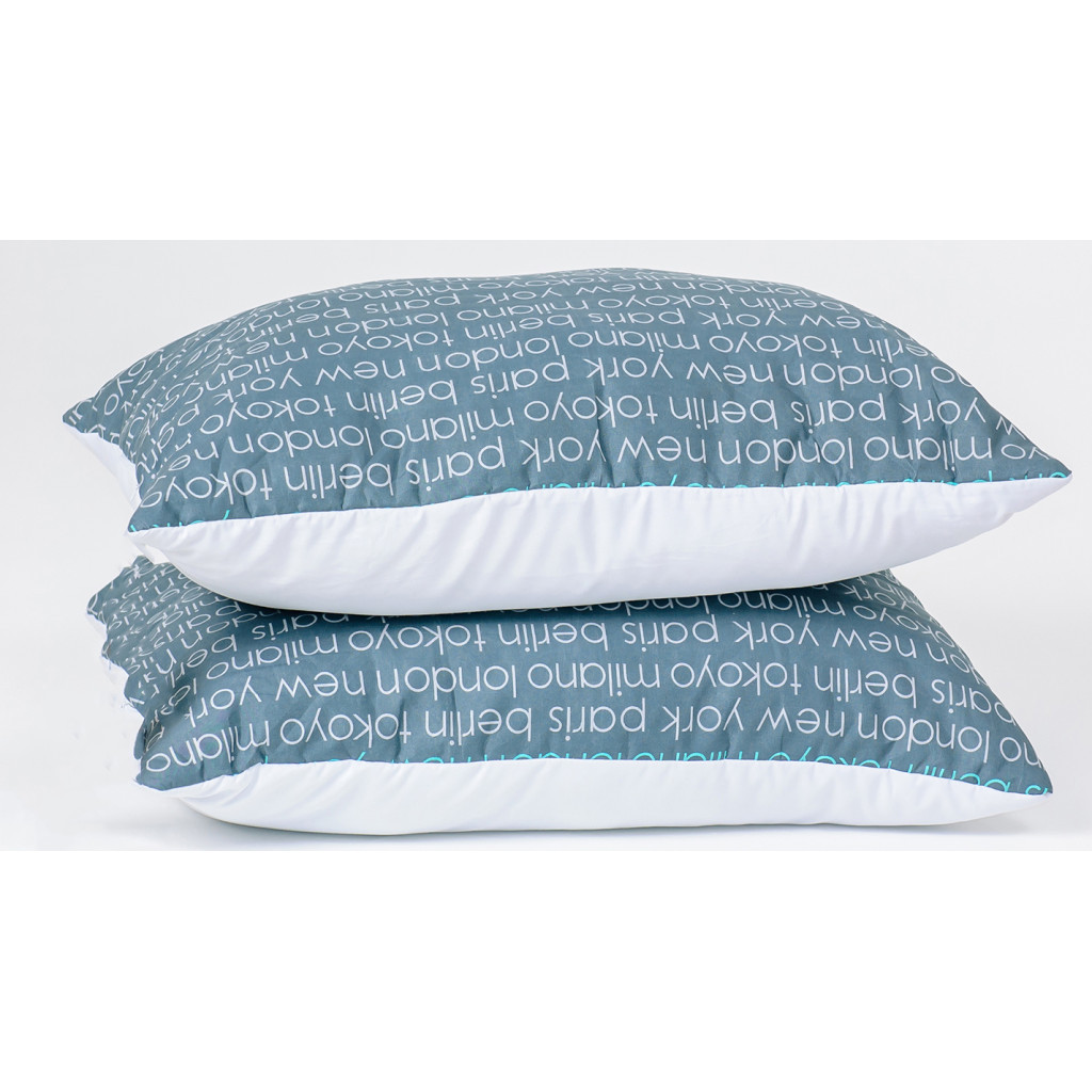 Ковдра MirSon Набір Tencel Зима №3699 Print Line Mabel + 2 подушки середні 140х205+2х50х70 (2200004821375) - зображення 7