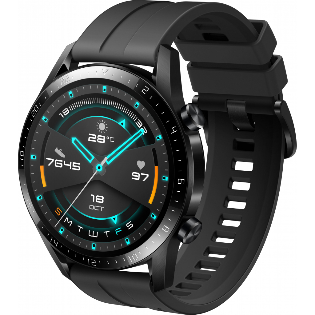 Смарт-годинник Huawei Watch GT 2 46mm Sport Black (Latona-B19S) SpO2 (55024474) - зображення 4