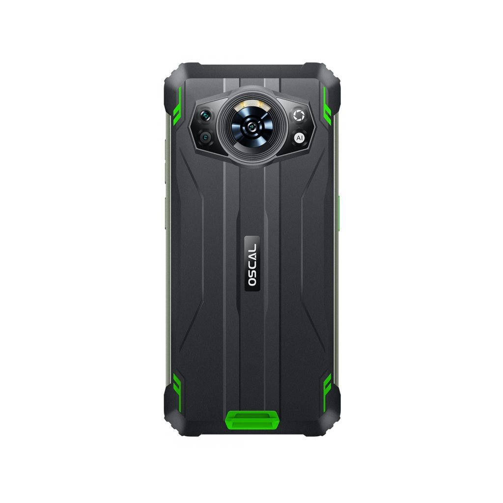 Мобільний телефон Oscal S80 6/128GB Green - зображення 3