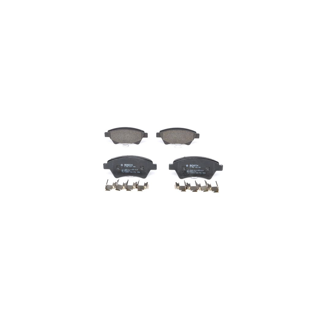 Гальмівні колодки Bosch 0 986 424 785 - зображення 1