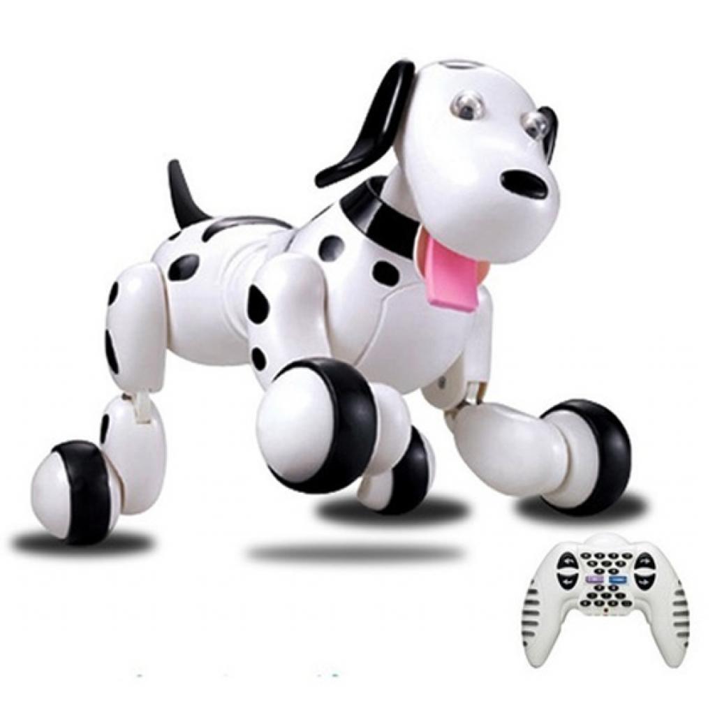 Радіокерована іграшка Happy Cow Робот-собака Smart Dog, біло-чорний (HC-777-338b) - зображення 2