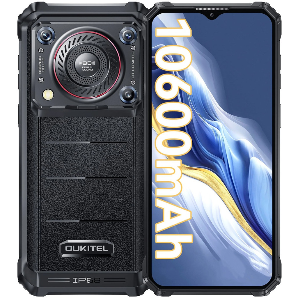 Мобільний телефон OUKITEL WP36 8/128GB Black (6931940752176) - зображення 1