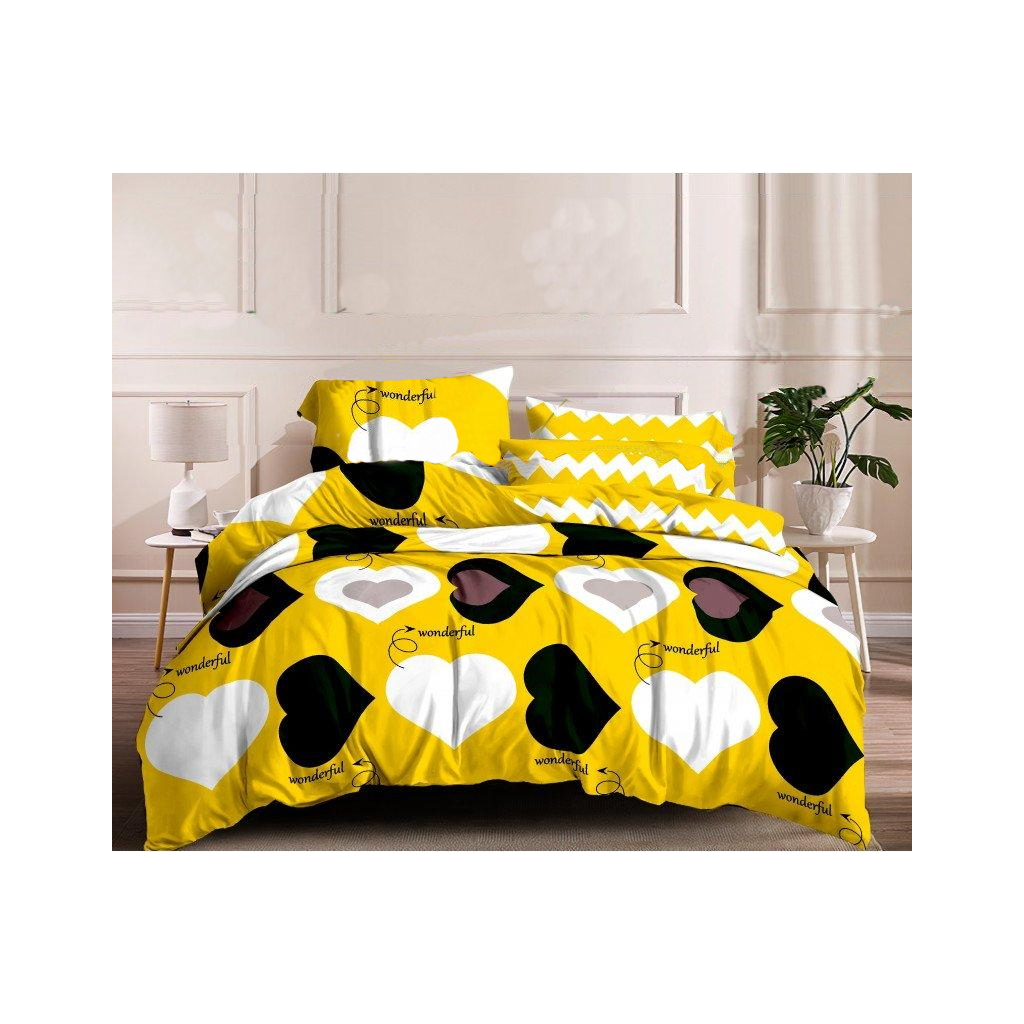 Простирадло MirSon Сатин Premium 22-1147 Ouida 180x220 см (2200001979550) - зображення 1