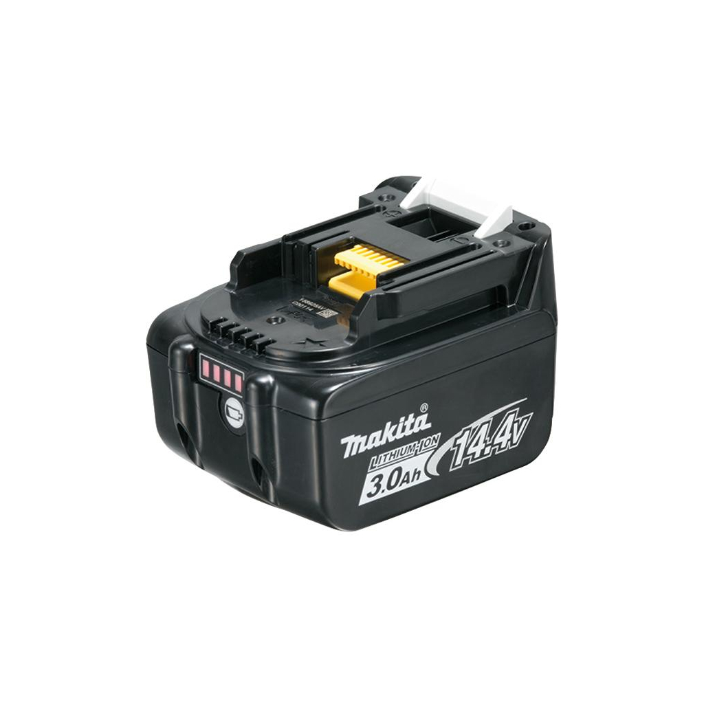 Акумулятор до електроінструменту Makita BL1430B (Li-Ion, 14В, 3Ач, індикація заряду) (632G20-4) - зображення 1