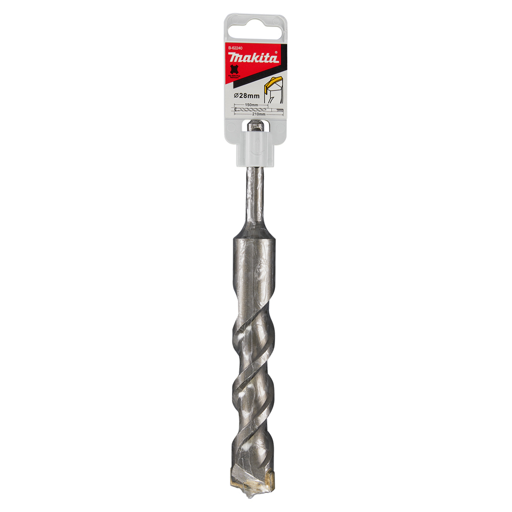 Бур Makita SDS-PLUS з центруванням 28x210 мм (B-62240) - зображення 1