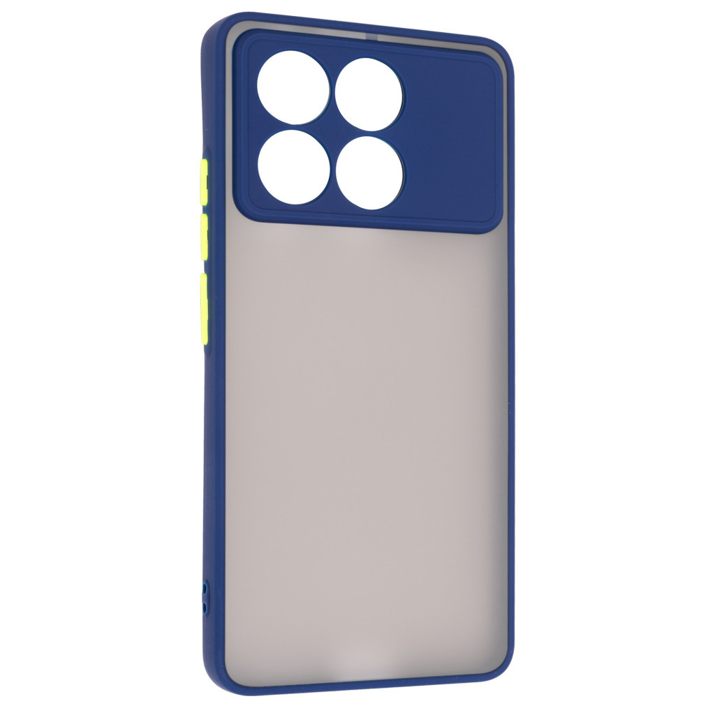 Чохол до мобільного телефона Armorstandart Frosted Matte Xiaomi Poco X6 Pro 5G Navy Blue (ARM73373) - зображення 1