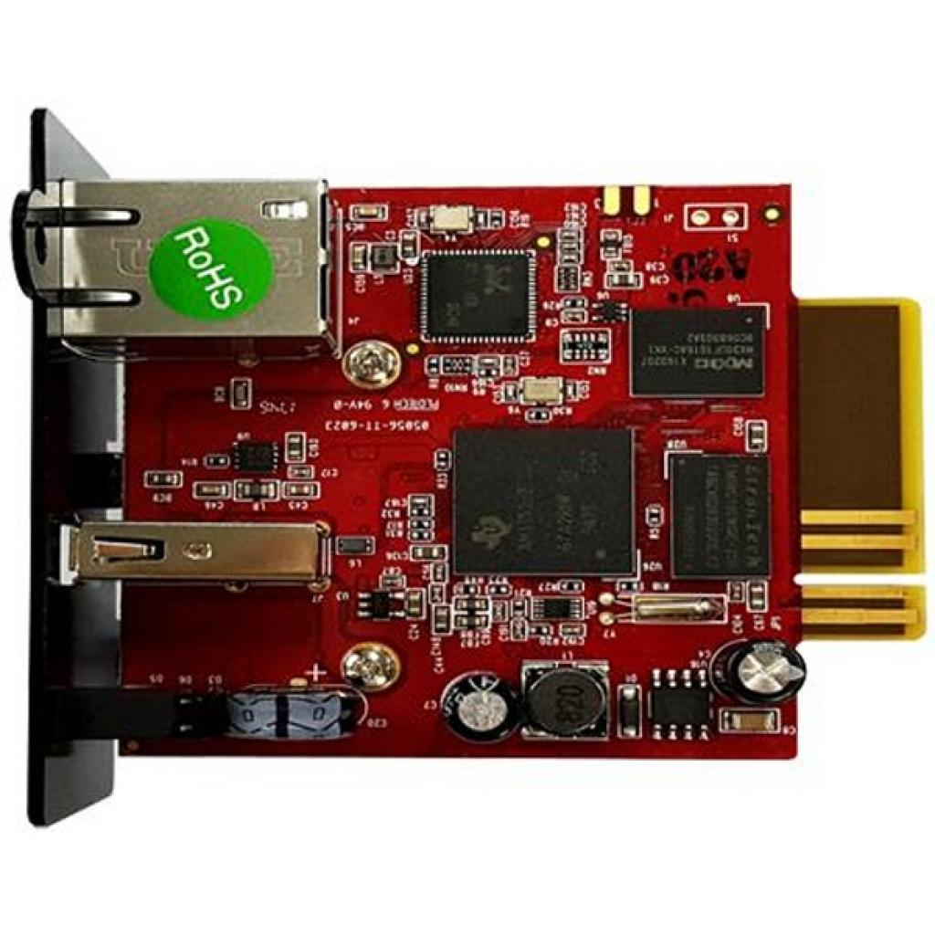 Мережева карта Powercom SNMP-адаптер NetAgent (DA807) 1-port (DA807) - зображення 2