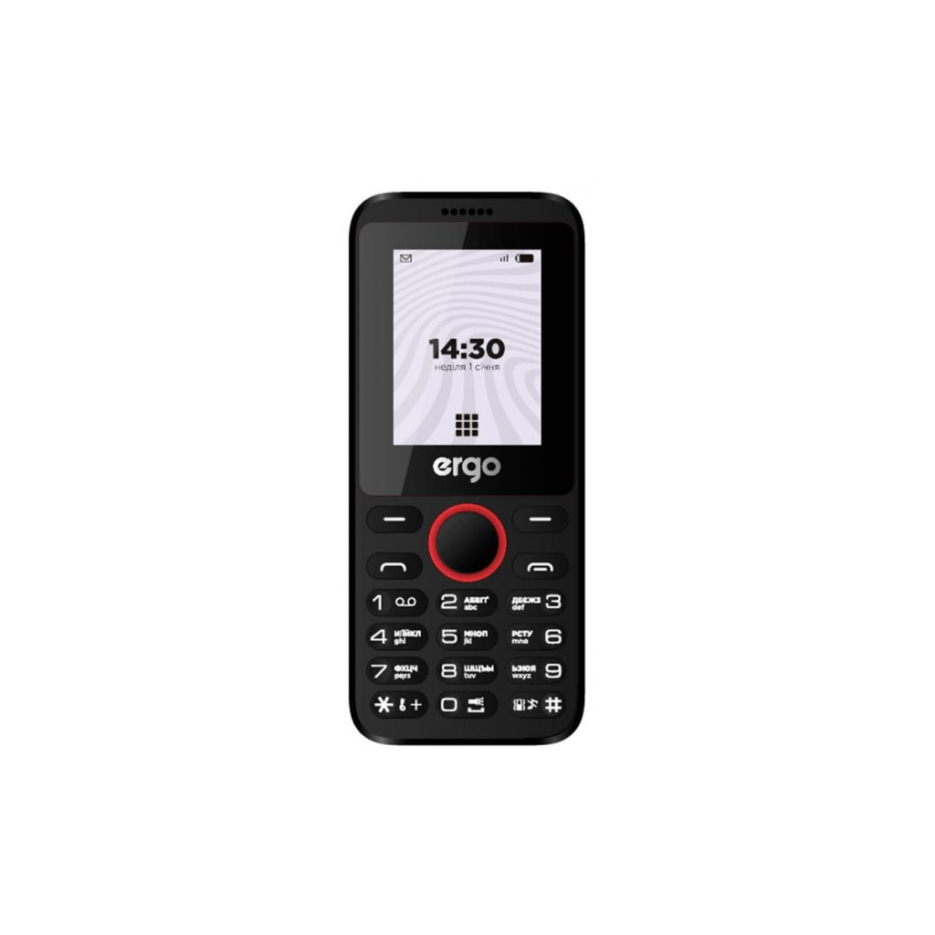 Мобільний телефон Ergo B183 Black - зображення 1