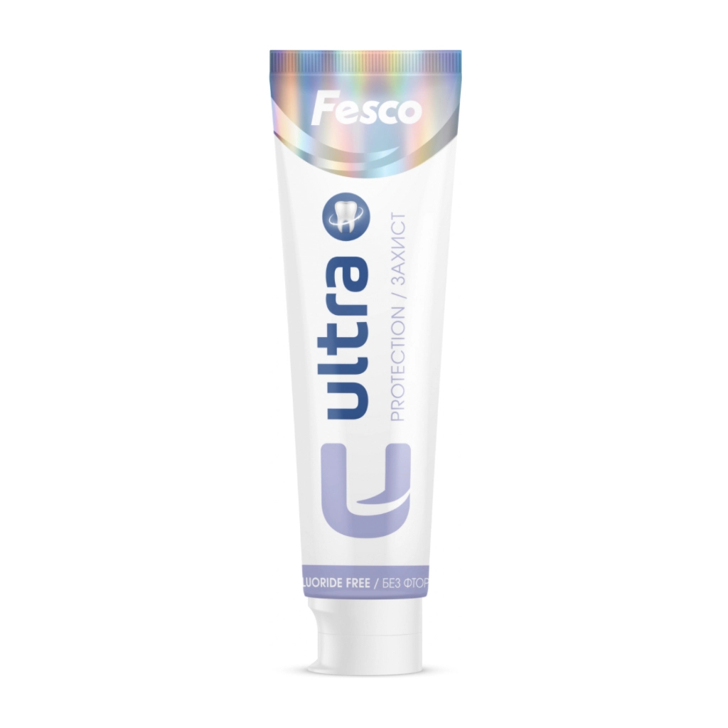 Зубна паста Fesco Ultra Protection Комплексний захист 100 мл (4820204701956) - зображення 1