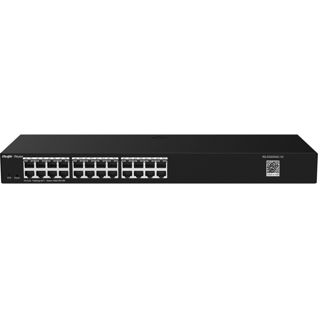 Комутатор мережевий Ruijie Networks RG-ES224GC-V2 - зображення 4