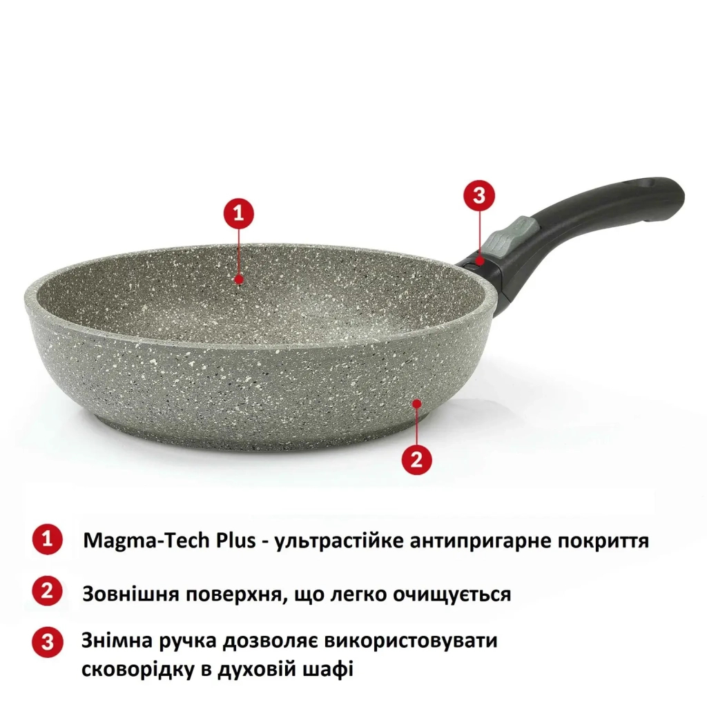 Сковорода Flonal Monolite 32 см (MOIPB3290) - зображення 6