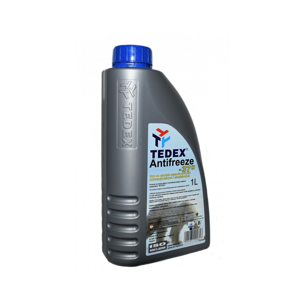 Антифриз TEDEX -37С червоний 1л - зображення 1