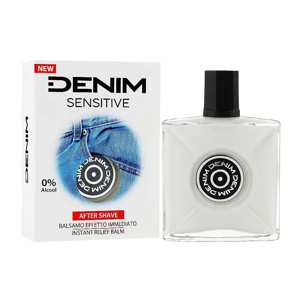 Бальзам після гоління Denim Sensitive для чутливої шкіри 100 мл (8008970054278) - изображение 2