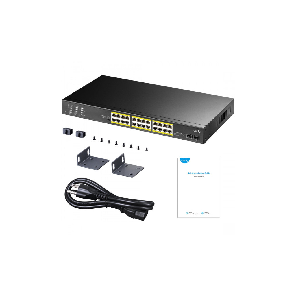 Комутатор мережевий Cudy GS1028PS2 - зображення 5