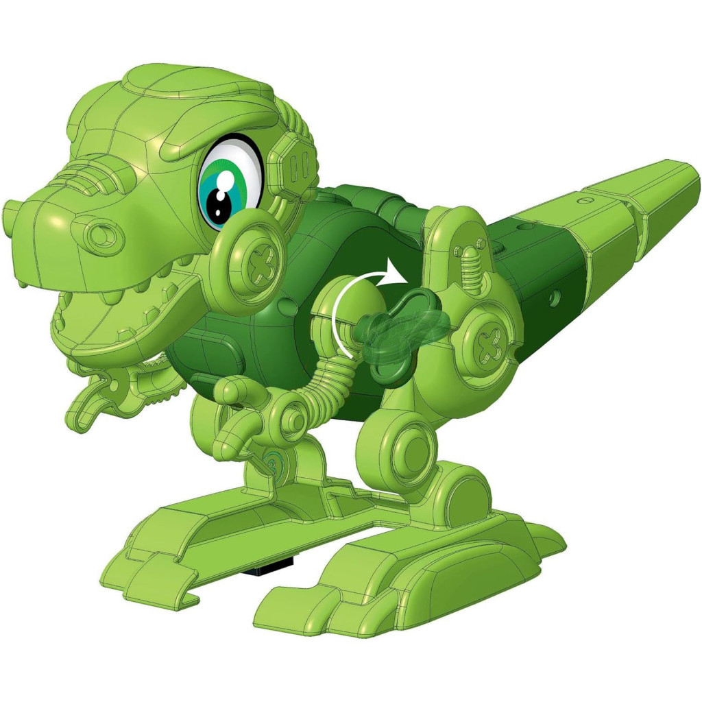 Конструктор Clementoni Dino Bot T-Rex, серія "Science & Play" (75073.00) - зображення 3