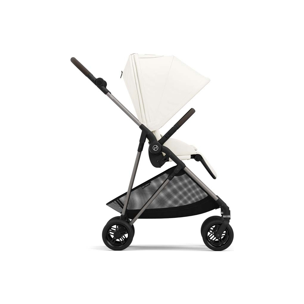 Коляска Cybex Melio Cotton White (з бампером) (522002659) - зображення 3