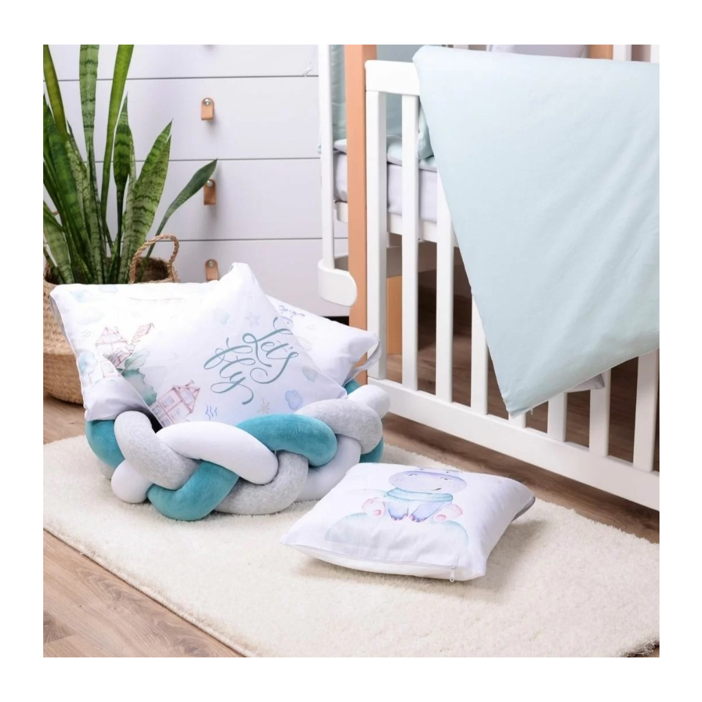 Дитячий постільний набір Верес Hippo ( 6 од) (220.40) - изображение 2