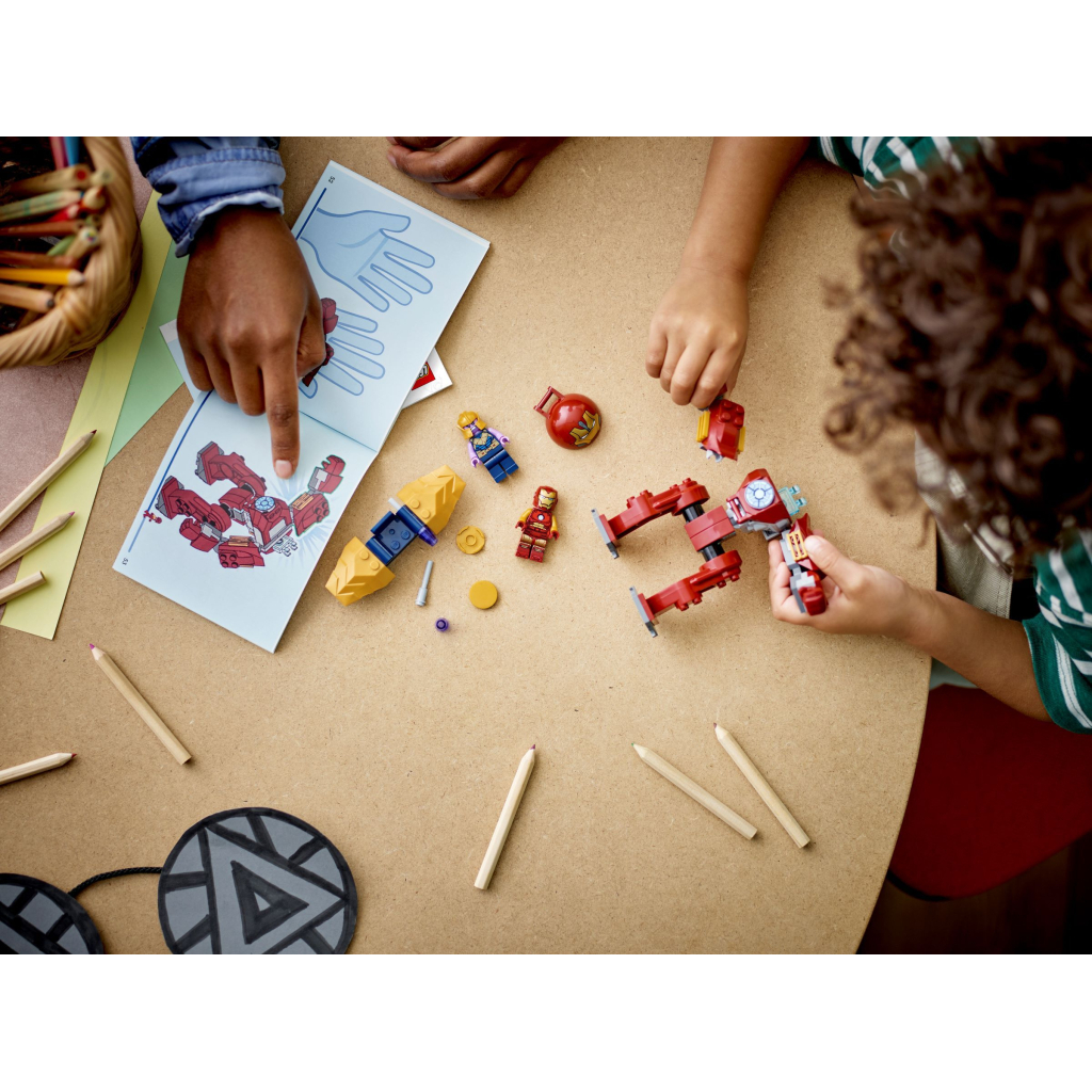 Конструктор LEGO Marvel Халкбастер Залізної Людини проти Таноса 66 деталей (76263) - зображення 6