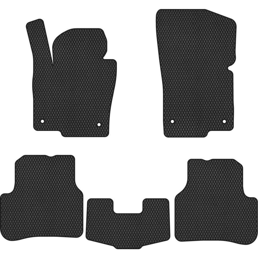 Килимок в салон EVAtech Volkswagen Passat (CC) 2008-2012 1 поколін (VW3266C5AV4RBB) - зображення 1