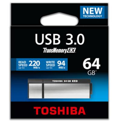 USB флеш накопичувач Toshiba 64GB USB 3.0 (THNV64OSU3 BL7) - зображення 3