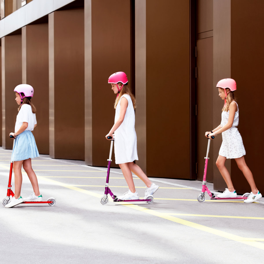 Самокат Micro Sprite Raspberry floral dot (SA0136) - зображення 5