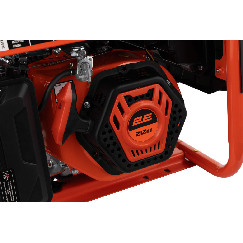 Генератор 2E 220V, 1 фаза, 2/2.2kW, ручний старт (2E-BS2500-V) - зображення 11