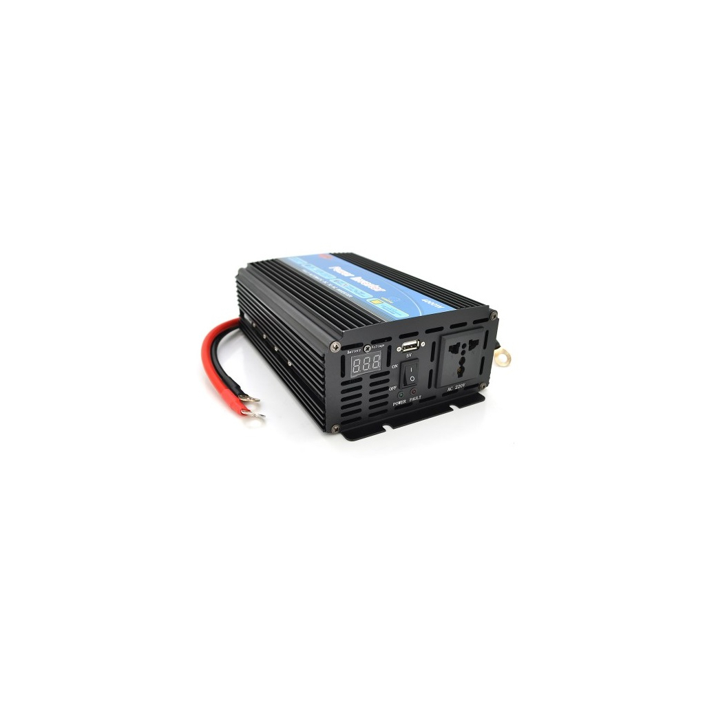 Автомобільний інвертор Voltronic 12V/220V 4000W(2400Вт), approximate sinusoid (Wm-4000I) - зображення 1