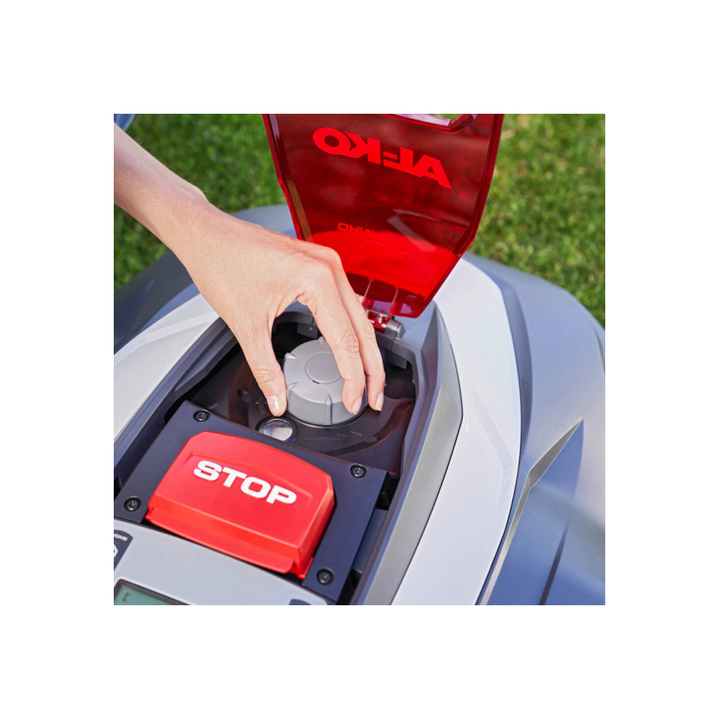 Газонокосарка AL-KO ROBOLINHO 1300 W, до 1300 м2, Li-ion 25.2V 5Ah, 3400 об./хв., 60 дБ (123034) - зображення 9