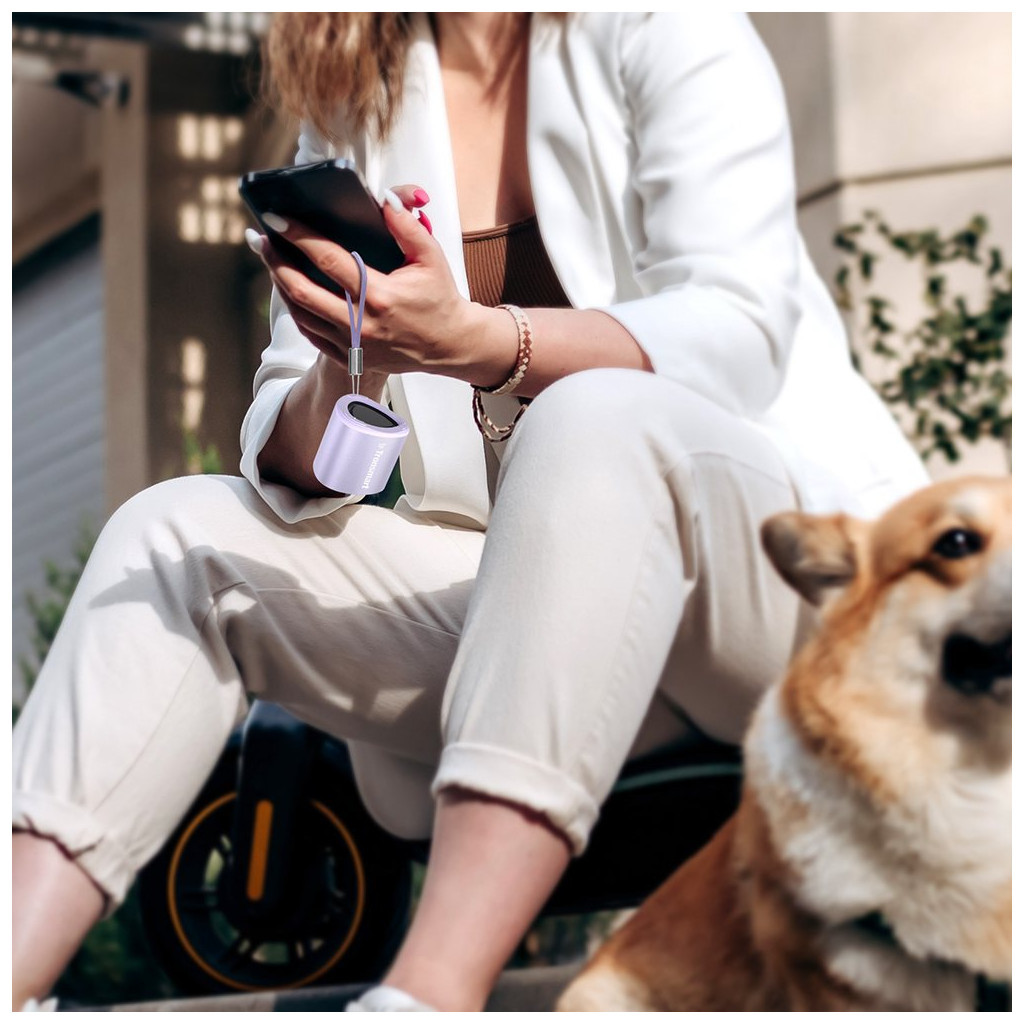 Акустична система Tronsmart Nimo Mini Speaker Purple (985910) - зображення 10