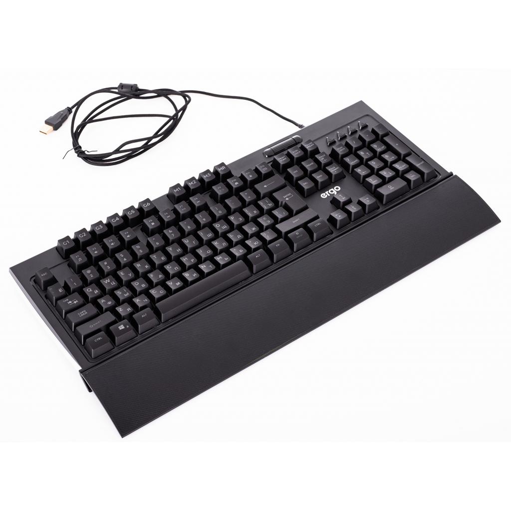 Клавіатура Ergo KB-645 USB Black - зображення 7
