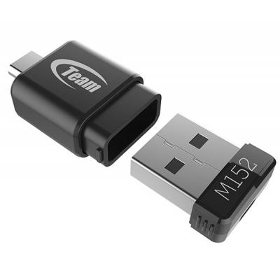 USB флеш накопичувач Team 32GB M152 Black USB 2.0 OTG (TM15232GB01) - зображення 4